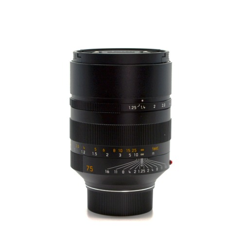 [Leica] M 75mm F/1.25 Noctilux ASPH 6BIT Black&amp;nbsp;99%[Box]/위탁제품