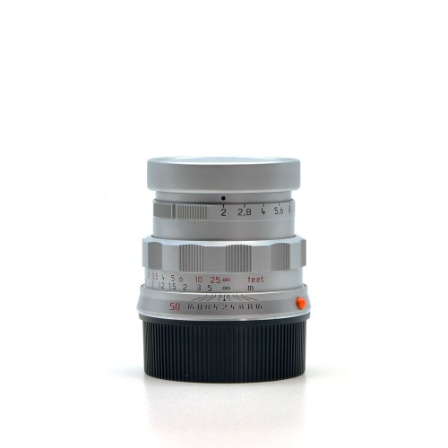 [Leica] M 50mm F/2 Summicron 50 Jahre Silver chrome finish&amp;nbsp;98%[box]/위탁제품