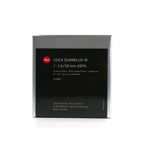 [Leica] M 50mm F/1.4 SUMMILUX ASPH 6bit Black&amp;nbsp;미사용신품/위탁제품