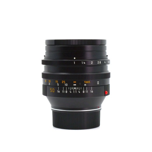 [Leica] M 50mm F/1 NOCTILUX 3rd Black&amp;nbsp;외부98% / 내부95%[풀박스, Leica필터]/위탁제품