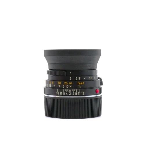[Leica] C 40mm F/2 SUMMICRON black&amp;nbsp;외부98% / 내부98%[풀박스]/위탁제품