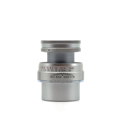 [Konica] HEXANON 50mm F/2.4 Silver&amp;nbsp;98%[풀박스]/위탁제품