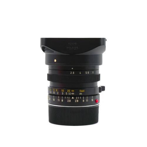 [Leica] M 28mm F/2.8 ELMARIT 3rd Black&amp;nbsp;외부93% / 내부95%[후드, 뒷캡]/위탁제품