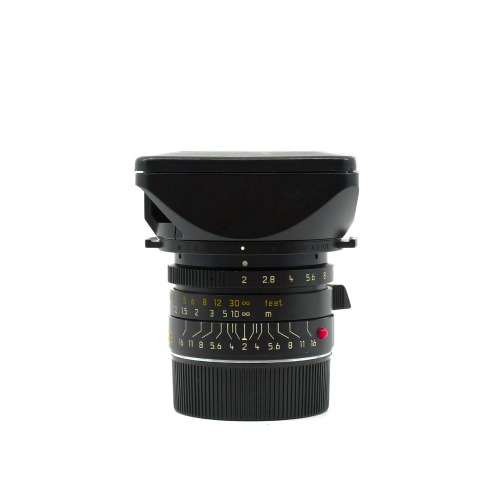 [Leica] M 28mm F/2 SUMMICRON ASPH 6Bit Black&amp;nbsp;외부92% / 내부92%[후드, 후드캡, 뒷캡]/위탁제품