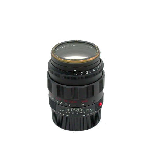 [Leica] M 50mm F/1.4 SUMMILUX Black Chrome Finish&amp;nbsp;외부98% / 내부98%[풀박스, B+W 필터]/위탁제품