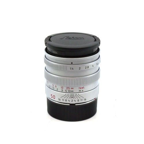 [Leica] M 50mm F/1.4 SUMMILUX 4th Silver&amp;nbsp;외부98% / 내부93%[필터, 캡2]/위탁제품