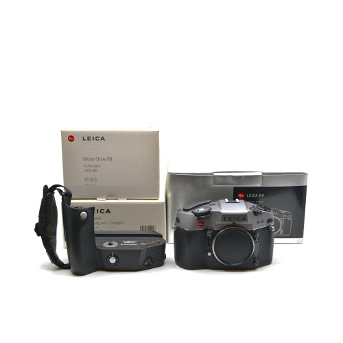 [Leica] R 9 Anthracite + 모터드라이브&amp;nbsp;95% / M:95%[풀박스, 바디캡, 스트랩, 충전기]/위탁제품