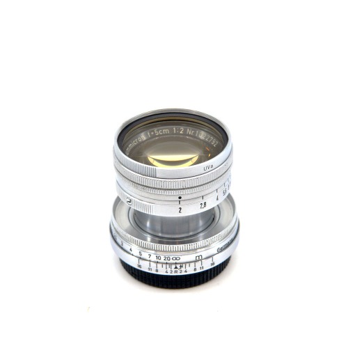 [Leica] M 50mm F/2 SUMMICRON (침동) Silver (카메라닥터 오버홀)&amp;nbsp;외부 95%/내부 95%[토륨렌즈, 필터, 뒷캡]/위탁제품