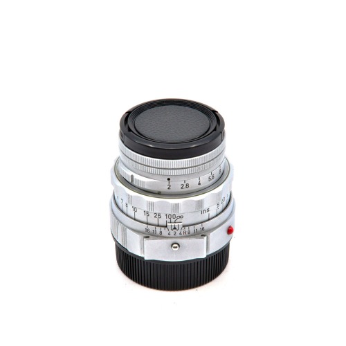 [Leica] M 50mm F/2 SUMMICRON DUAL Silver&amp;nbsp;외부 93%/내부 90%[캡2]/위탁제품