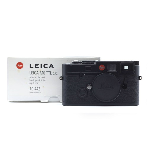 [Leica] M6 TTL 0.72 BP Millenium Black paint&amp;nbsp;98%[풀 박스, 필름작업, 일본보증서]/위탁제품