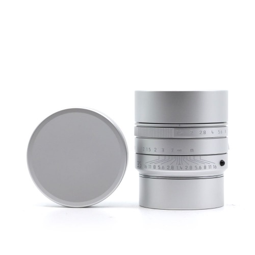 [Leica] M 35mm F/1.4 SUMMILUX ASPH &quot;Edition Zagato&quot; Silver&amp;nbsp;외부98%/내부95%[앞, 뒷캡]/위탁제품
