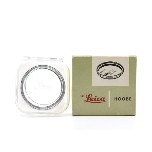 [Leitz] E39 HOOBE UV Filter Silver&amp;nbsp;95%[박스, 케이스]/위탁제품