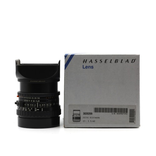 [Hasselblad] CFI 60mm F/3.5 Distagon&amp;nbsp;외부95% / 내부95%[풀 박스, 필터, 후드, 캡2]/위탁제품