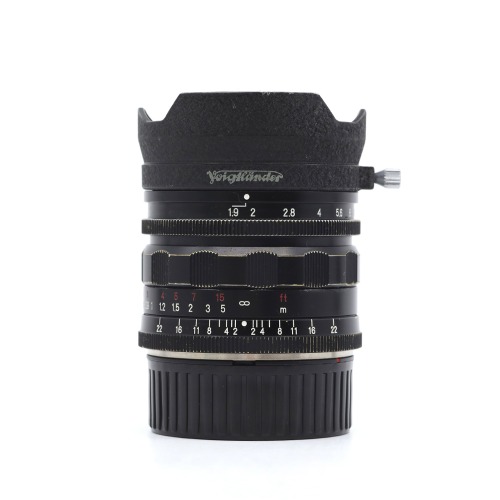 [Voigtlander] 28mm F/1.9 ULTRON ASPH Black&amp;nbsp;외부88%/내부93%[LTM, 뒷캡, 필터(B+W), 후드]/위탁제품