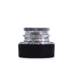 [Leica] L 35mm F/3.5 SUMMARON Silver&amp;nbsp;외부93%/내부90%[LTM, 캡]