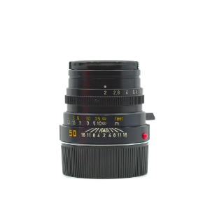 [Leica] M 50mm F/2 SUMMICRON 3rd Black CANADA&amp;nbsp;외부93% / 내부93%[캡2]/위탁제품
