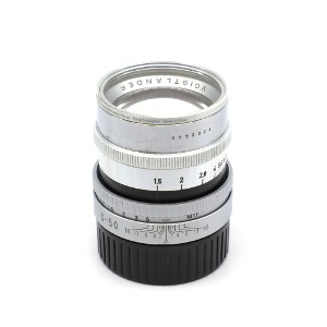 [Voigtlander] Prominent Nokton 50mm F/1.5 Silver&amp;nbsp;외부93% / 내부90%[필터, 뒷캡]위탁제품