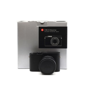 [Leica] Q2 Monochrom Black&amp;nbsp;98%[Box, 추가배터리, 오버베르트 하프케이스, 필터(Leica), 렌즈캡, 후드]/위탁제품